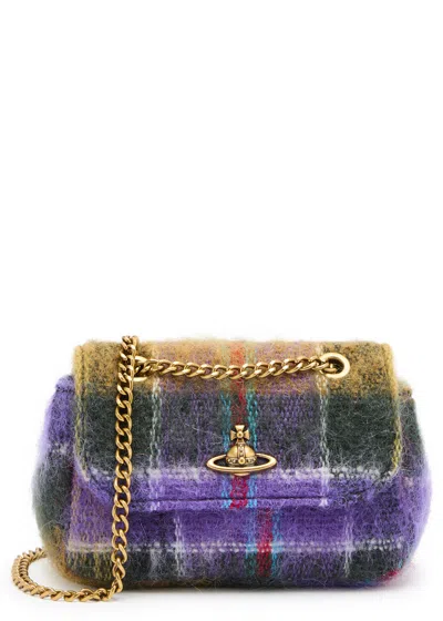 VIVIENNE WESTWOOD tartan cross body bag
