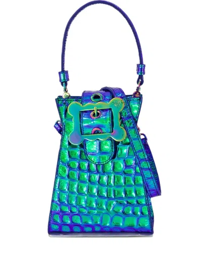 Vivienne Westwood Small Tuesday Bucket Bag In Blue