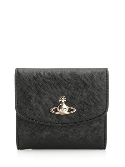 Vivienne Westwood Small Wallet Small Leather Goods Black
