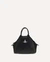 Vivienne Westwood Triangular Silhouette Leather Tote Bag In Black
