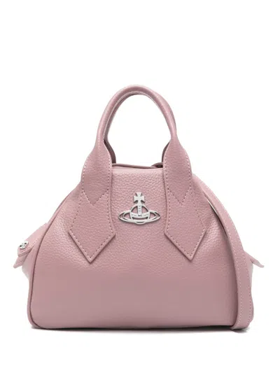 Vivienne Westwood Small Yasmine Tote Bag In Pink