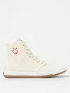 Vivienne Westwood Animal Gym High Top Canvas Cream 7-40 Women In Weiss