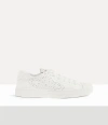 Vivienne Westwood Soft Punch Trainer Leather White 8-41 Women In White