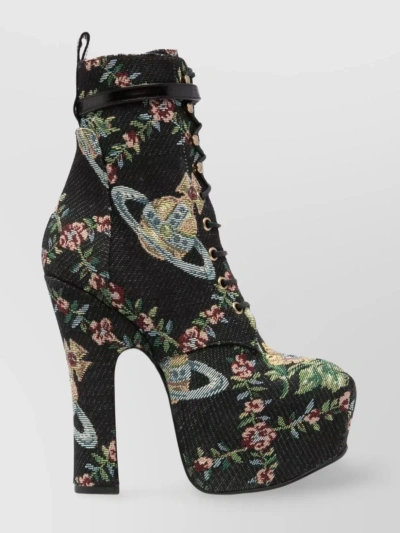 Vivienne Westwood Sole Platform Ankle Boots In Black