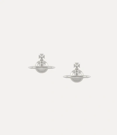 Vivienne Westwood Solid Orb Earrings Silver Women