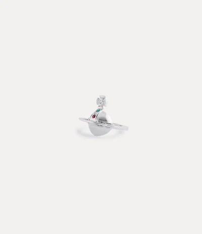 Vivienne Westwood Solid Orb Ring Silver Unisex