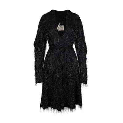 Vivienne Westwood Special Edition Glitter Fringe Dress - '90s In Black