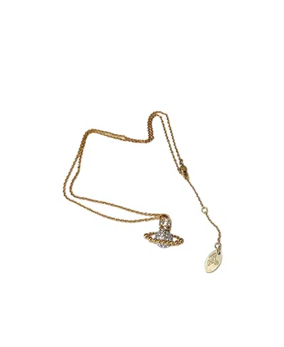 Vivienne Westwood Sphere Pattern Necklace In Yellow