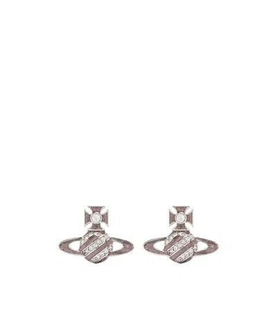 Vivienne Westwood Spherical Earrings In Gold