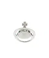 Vivienne Westwood Spherical Ring In White