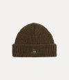 Vivienne Westwood Sporty Beanie Sporty Knit Brown Os-u Unisex In Brown