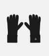 Vivienne Westwood Black Classic Gloves In Black