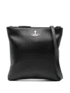Vivienne Westwood Squire Square Cross Body Bag In Black
