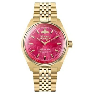 Pre-owned Vivienne Westwood Ss23 Lady Sydenham Watch Vv251rrgd Women Official In Box