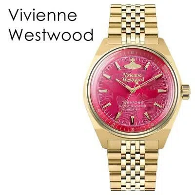 Pre-owned Vivienne Westwood Ss23 Lady Sydenham Watch Vv251rrgd Women Official In Box
