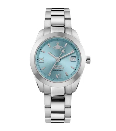 Vivienne Westwood Stainless Steel Fenchurch Watch In Gold