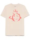 Vivienne Westwood Stencil Orb Classic T-shirt Cotton Beige Xl Unisex In Neutrals