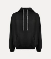 Vivienne Westwood Stencil Orb Fresh Hoodie Cotton Black Xxl Unisex In Black