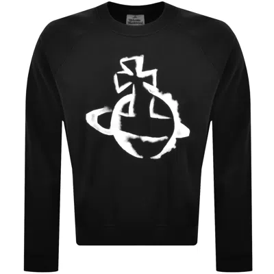Vivienne Westwood Stencil Orb Sweatshirt Black