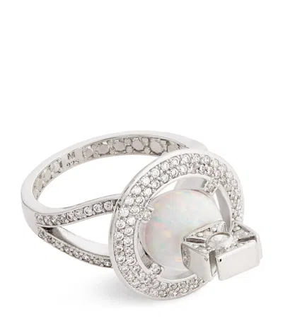 Vivienne Westwood Sterling Silver Eabha Ring