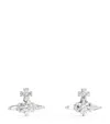 Vivienne Westwood Sterling Silver Ofelia Earrings In Silver
