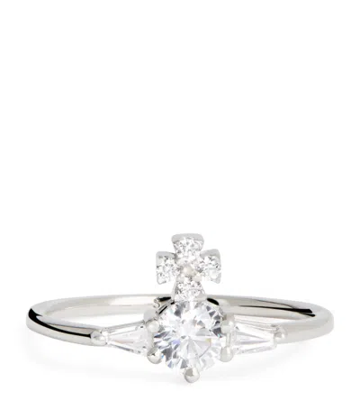 Vivienne Westwood Sterling Silver Ofelia Ring
