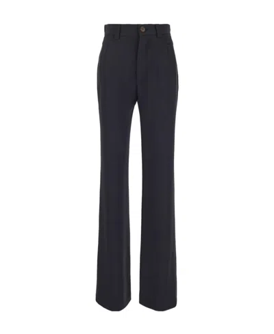 Vivienne Westwood Straight Leg Tailored Trousers In Black