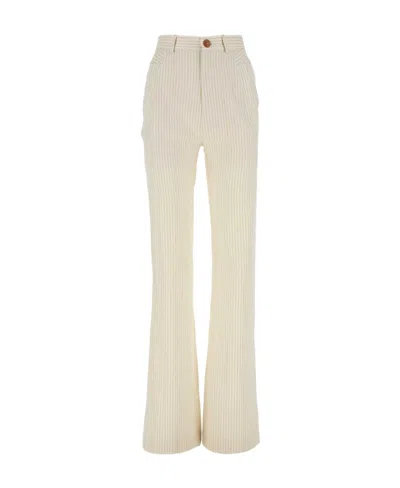 VIVIENNE WESTWOOD STRAIGHT-LEG TAILORED TROUSERS