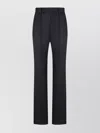 Vivienne Westwood Straight Leg Trousers Pleat Detailing