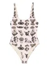 Vivienne Westwood Straight Swimsuit In Pink