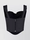 Vivienne Westwood Strap Design Top Featuring Sleeves In Black