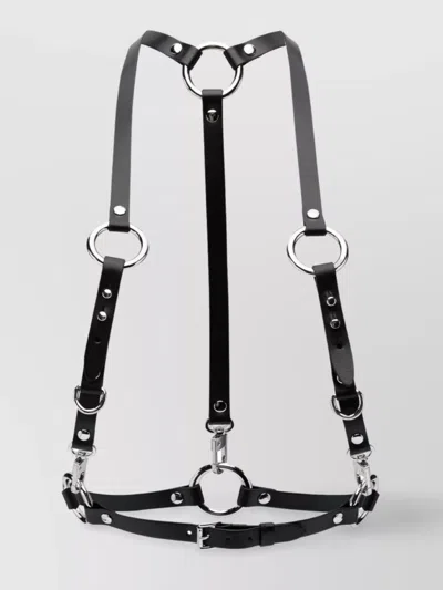 VIVIENNE WESTWOOD STRAPS WITH METAL RING HARDWARE DETAILING