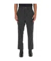 Vivienne Westwood Pinstripe Tailored Pants With High Waist In Black