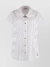 Vivienne Westwood Cotton Shirt With All-over Logo Print