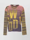 Vivienne Westwood Mens Multi Patterned Long-sleeves Knitted Jumper In Multi