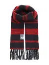 Vivienne Westwood Striped Scarf In Red