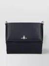 Vivienne Westwood Structured Shoulder Bag Adjustable Strap In Grey
