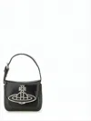Vivienne Westwood Structured Small Tote Bag With Finish In White