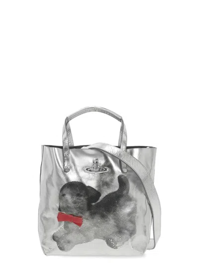 Vivienne Westwood Studio Shopper Small Bag
