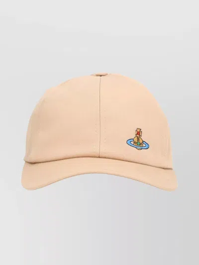 Vivienne Westwood Stylish Hat With Curved Brim Design