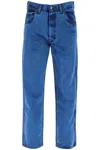 VIVIENNE WESTWOOD STYLISH STRAIGHT CUT RANCH JEANS IN BLUE FOR SS24