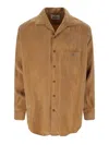Vivienne Westwood Collared Shirt With Long Sleeves And Chest Pocket In Brown