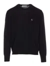 Vivienne Westwood Orb-embellished Sweater In Black