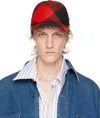 Vivienne Westwood Summer Check Checked Baseball Cap In Multicolor