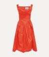 Vivienne Westwood Sunday Dress Co. Silk Mussola Orange 46 Women In Orange