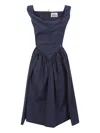 Vivienne Westwood Sunday Midi Dress In Blue