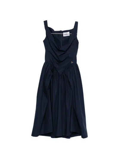 Vivienne Westwood Sunday Midi Dress In Blue