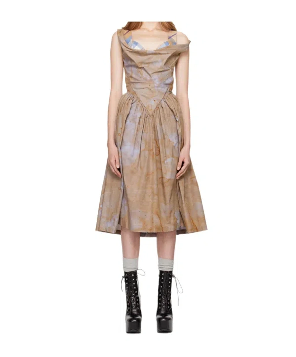 vivienne westwood brown dress Dress woman Vivienne Westwood