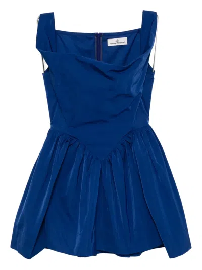 Vivienne Westwood Sunday Mini Dress In Blue
