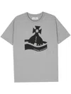 Vivienne Westwood Crewneck T-shirt Graphic Print In Grey